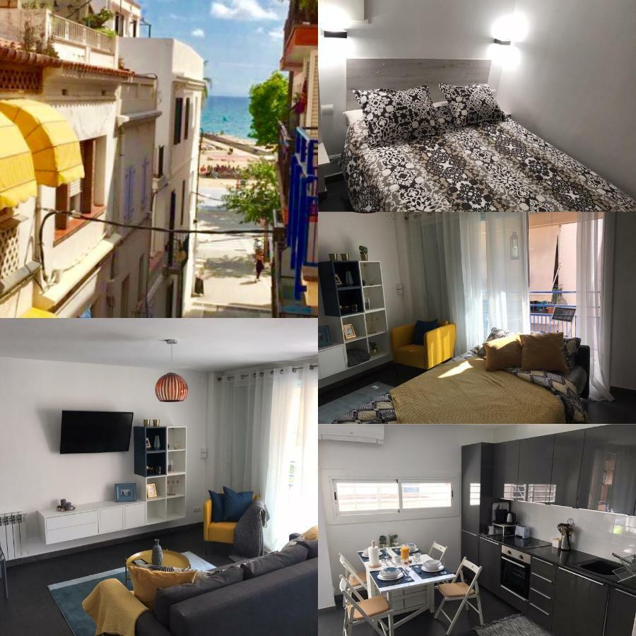 Sunny Flat In Sitges 30 Seconds To Beach, Balcony & Sea Views! Εξωτερικό φωτογραφία